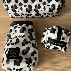 Petunia Pickle Bottom Leopard Print Kids Accessories Set